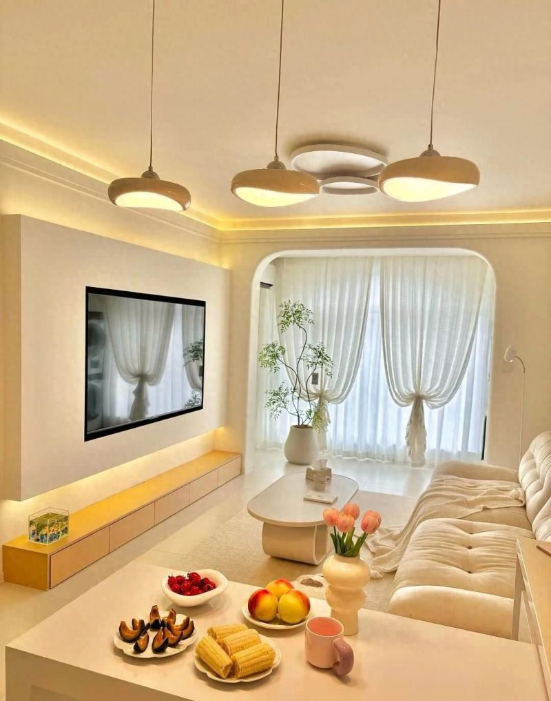 奶油风家居，温柔治愈的居家美学