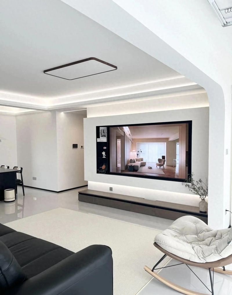 现代简约风格实景落地案例