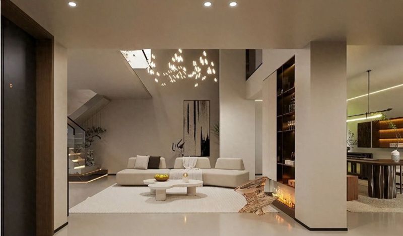 300㎡现代风设计，优化布局，演绎精致生活美学