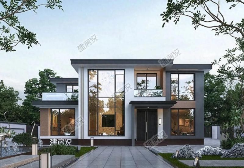 5款爆款现代风别墅户型，总有一栋适合你！