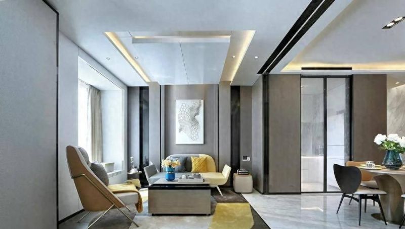 65平轻奢小宅，榻榻米+隐形床的极致空间魔法