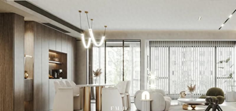 134㎡现代轻奢婚房，格调与实用兼具的理想家