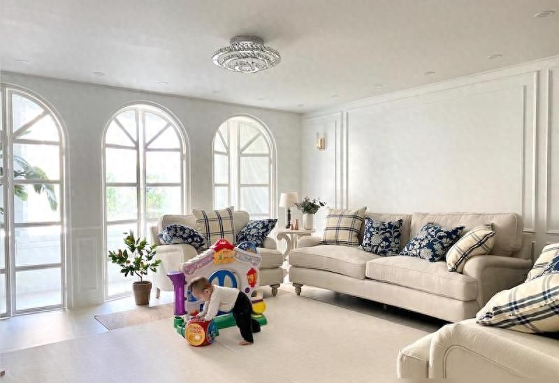 3孩家庭装修典范！超强收纳+法式浪漫，打造清爽实用美宅