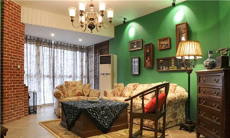 80㎡地中海小清新，明快色彩与温馨格调的完美融合