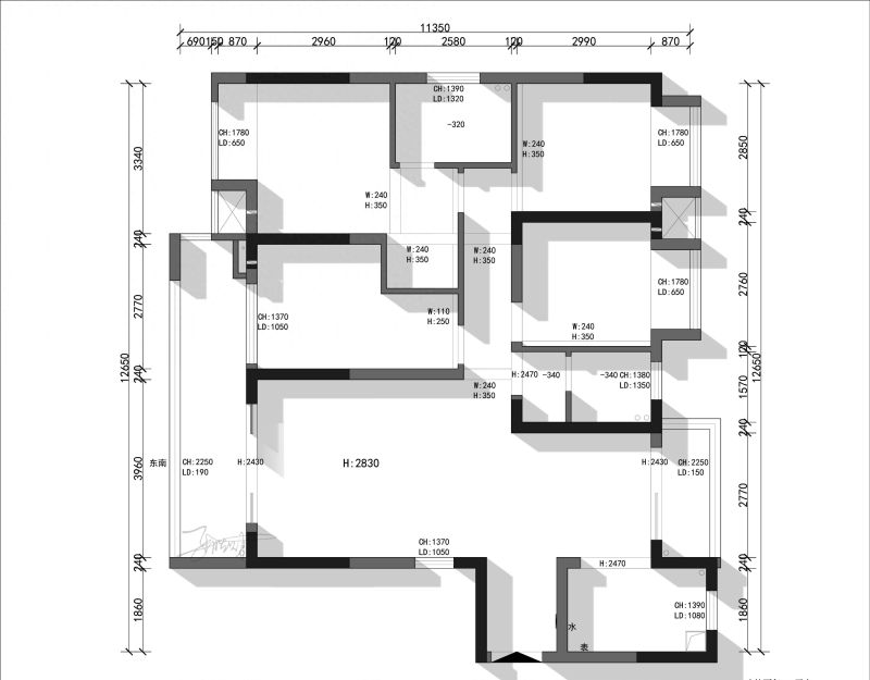 南康锦绣华府136m²棕色新中式装修，唤醒心底那一抹东方柔情。 - 家居知识