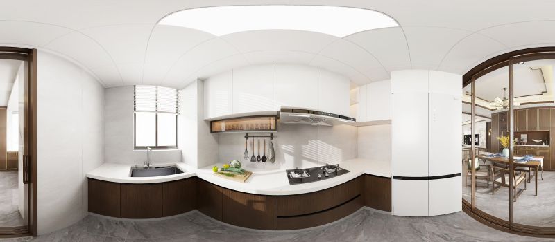 南康锦绣华府136m²棕色新中式装修，唤醒心底那一抹东方柔情。 - 家居知识