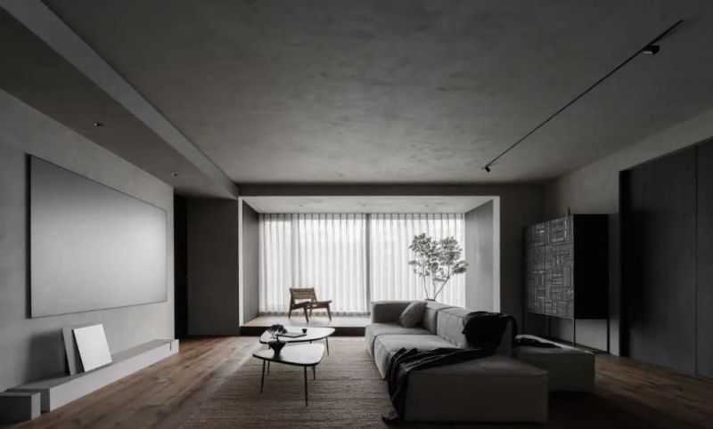 178㎡极简侘寂风,拿捏高级感! - 家居知识lswed.com 178㎡极简侘寂风,拿捏高级感! - 家居知识