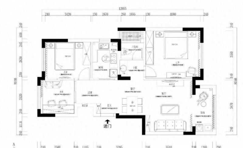 113㎡小三房爆火！北欧风设计凭啥圈粉无数？ - 家居知识