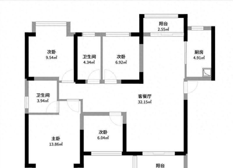 原木色与白色交织，尽显日式家居的温暖格调