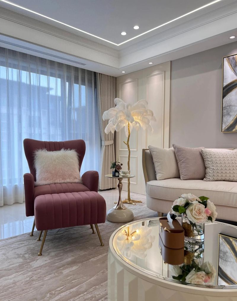 美式轻奢风装修，打造干净温馨的舒适家居