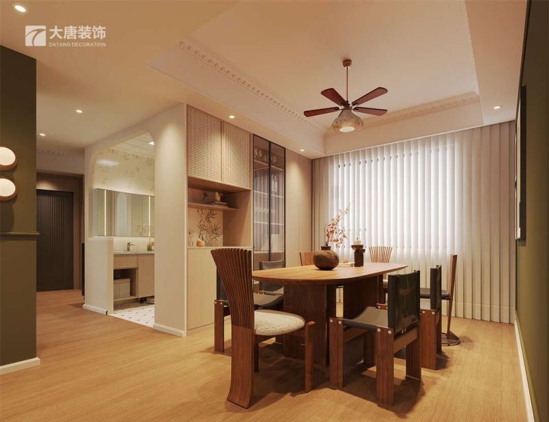 株洲装修设计：155㎡混搭风格装修，打破局限 - 家居知识