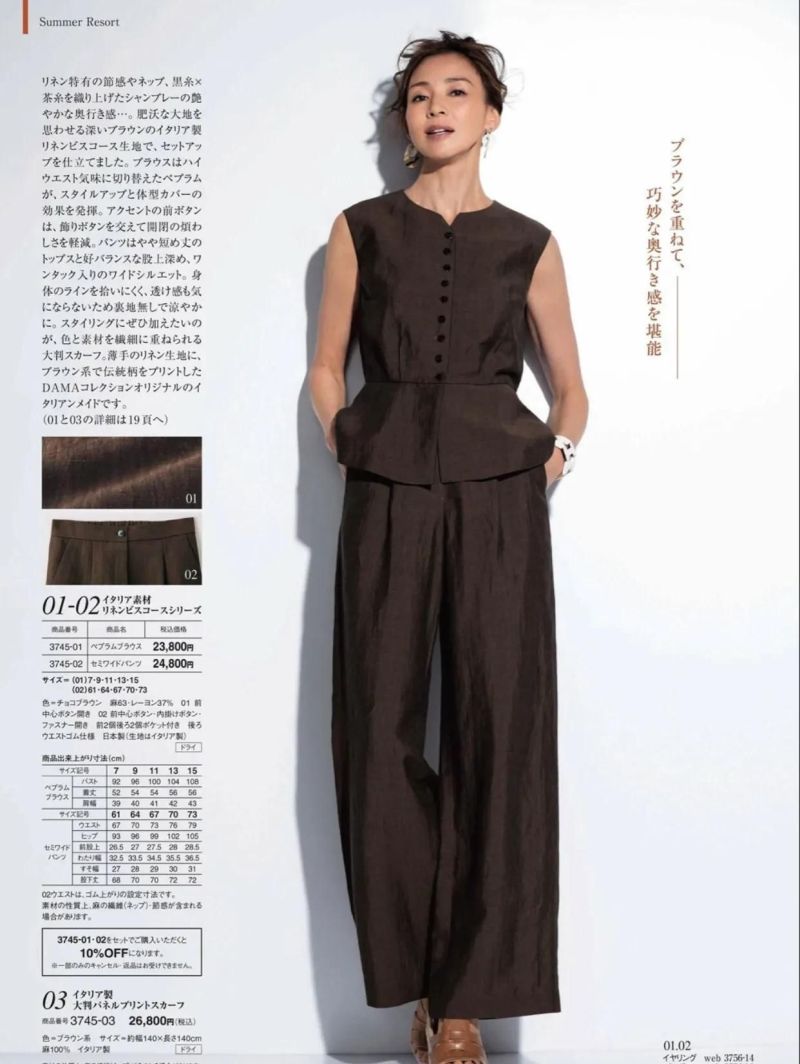 日杂穿搭6月刊｜享受大地色和地中海风格的度假穿搭 - 家居知识