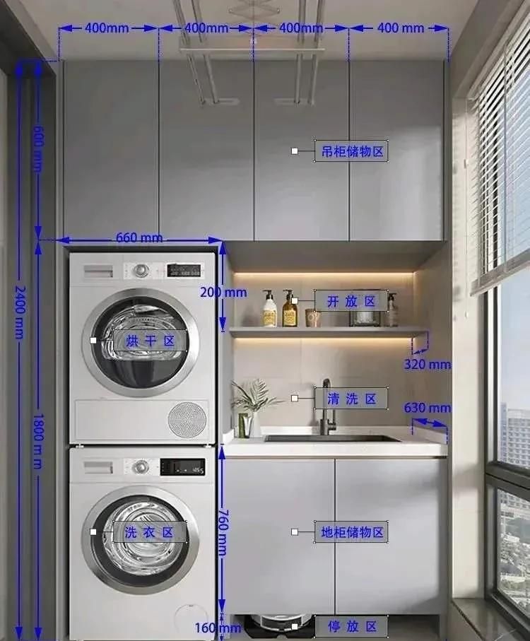 超🔥的4款阳台洗衣柜【附详细尺寸】建议收藏 - 家居知识