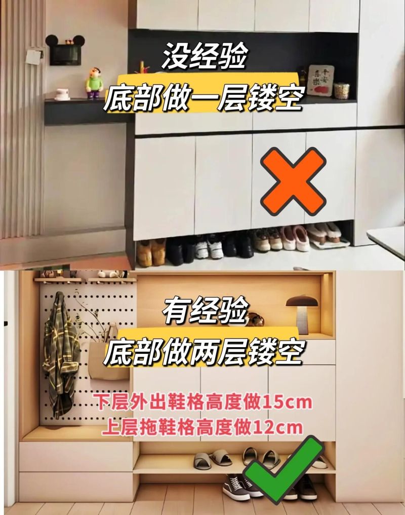 全屋定制必看，设计师都夸的8个鞋柜设计实用技巧 - 家居知识