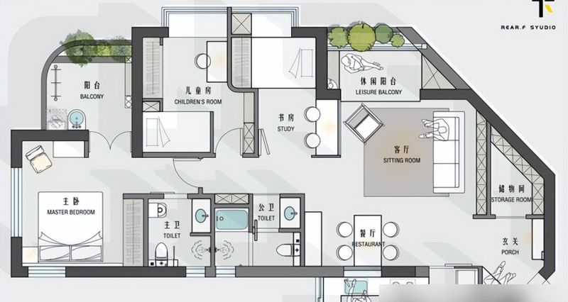 这是我见过最佛系的装修:115㎡，全屋原木风，再过10年也不过时 - 家居知识