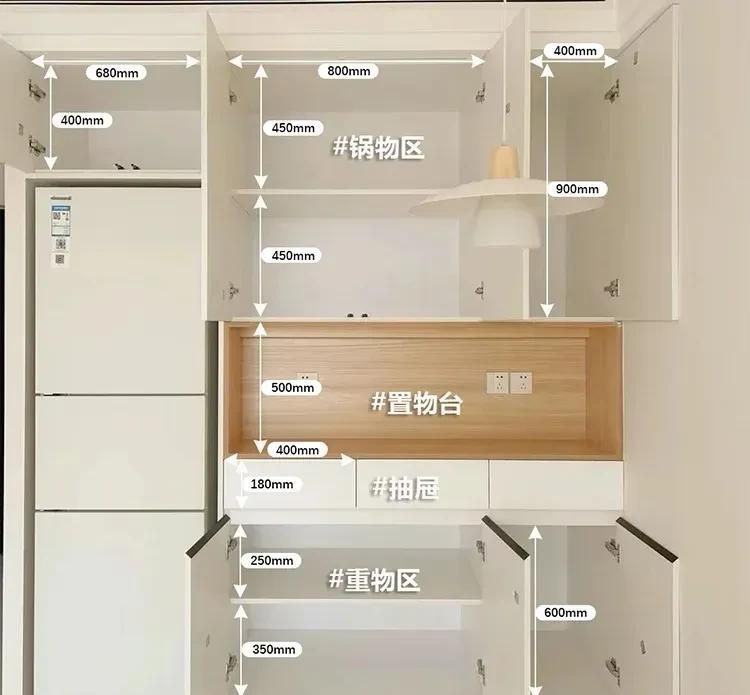 全屋定制餐边柜入户鞋柜尺寸，多看几个图纸不吃亏 - 家居知识