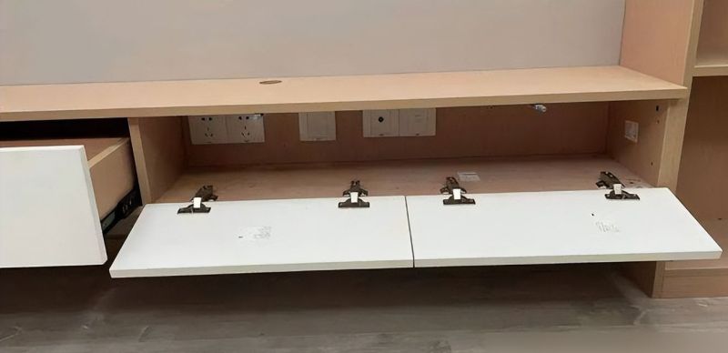 我把定制悬空电视柜换回成品柜后，很多话不吐不快，性价比太高了 - 家居知识
