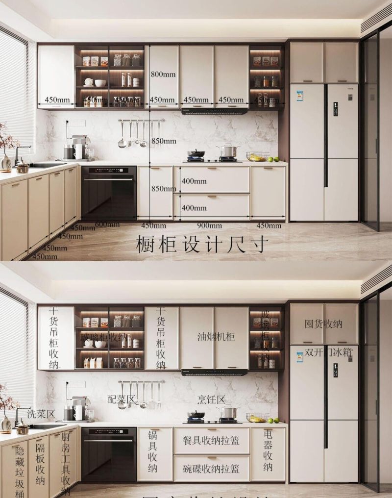 厨房定制橱柜设计，照抄作业不踩坑 - 家居知识