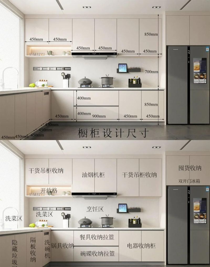 厨房定制橱柜设计，照抄作业不踩坑 - 家居知识