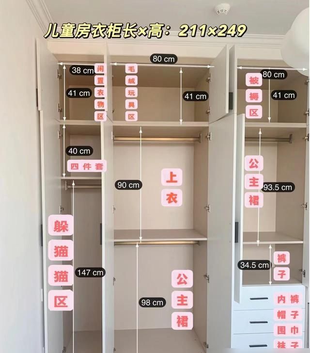 定制衣柜全攻略，结构合理空间不浪费，老婆衣服再多照样整齐收纳 - 家居知识