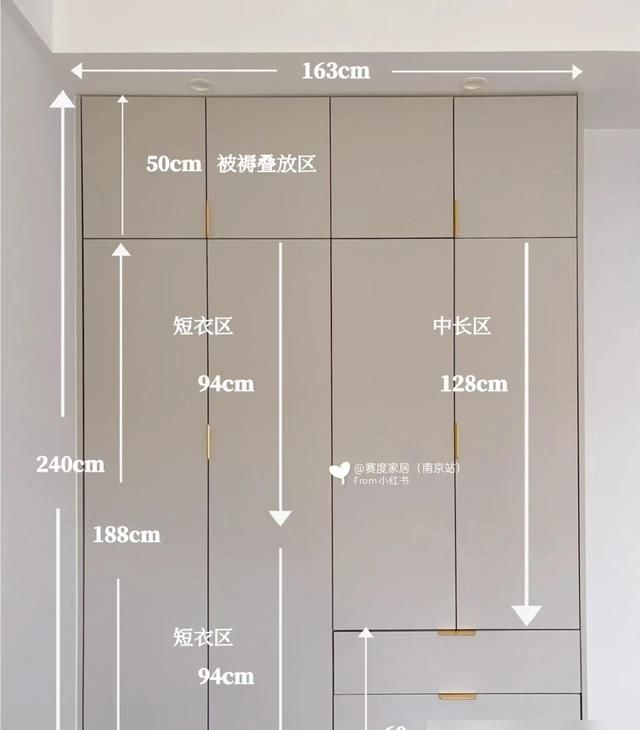 定制衣柜全攻略，结构合理空间不浪费，老婆衣服再多照样整齐收纳 - 家居知识