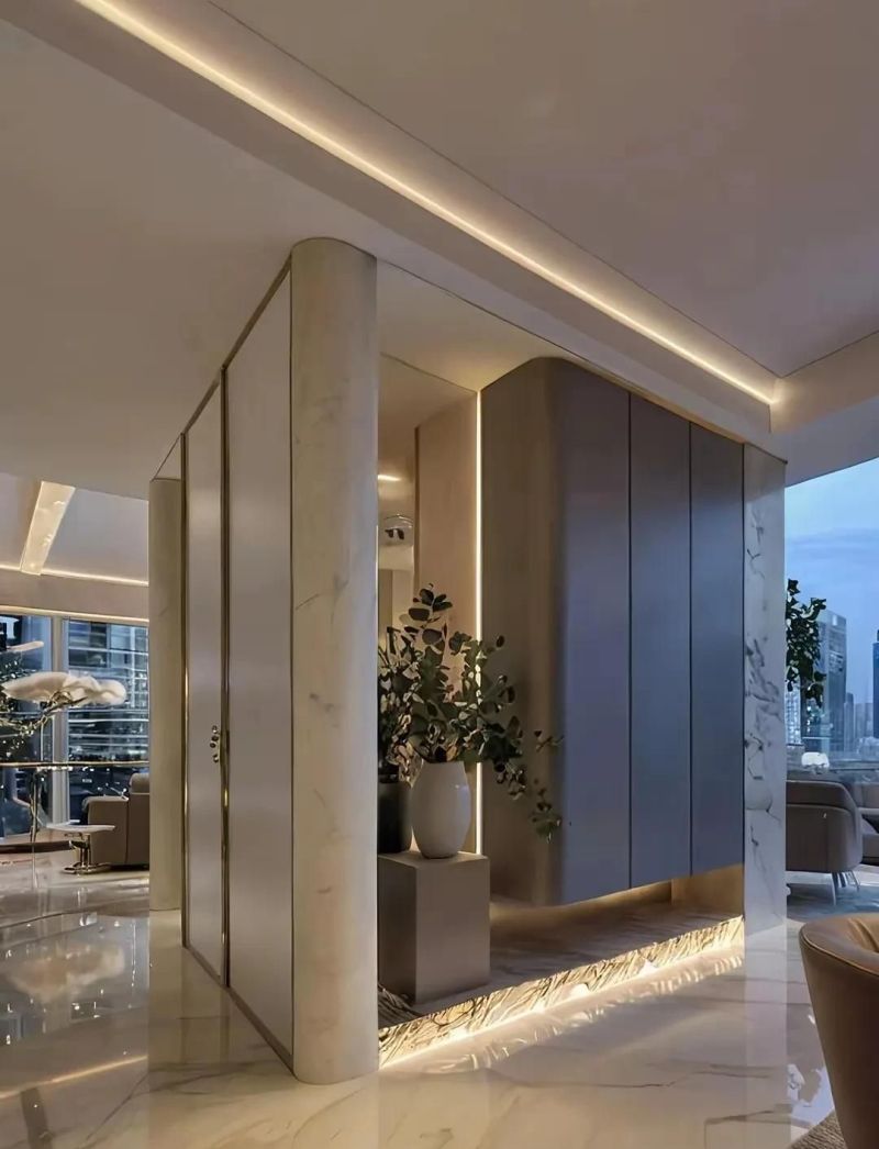 轻奢装修风一绝，连电视墙都高级的可怕 - 家居知识