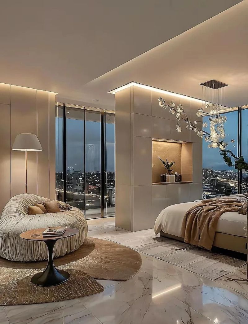 轻奢装修风一绝，连电视墙都高级的可怕 - 家居知识