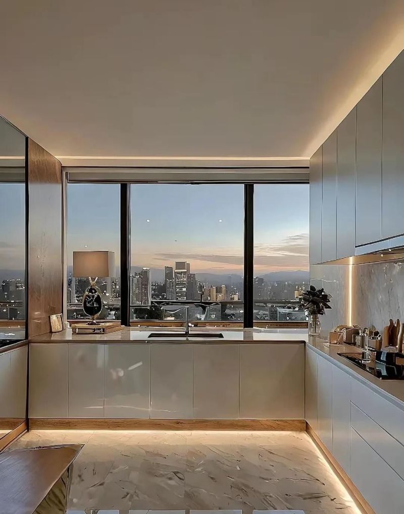 轻奢装修风一绝，连电视墙都高级的可怕 - 家居知识