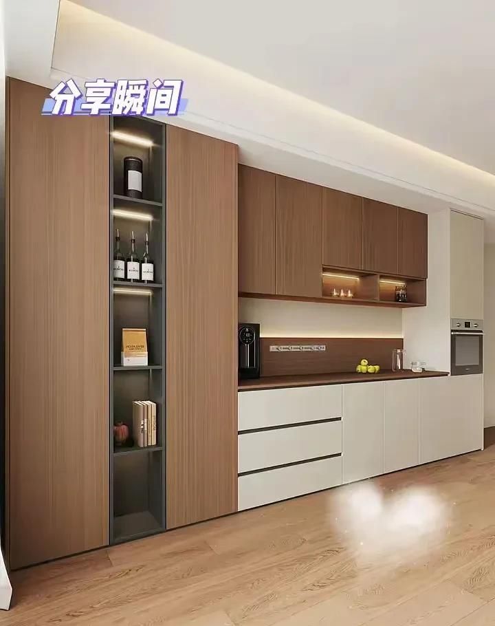 2025年必选上窄下宽酒柜,实用体验满分! 2025一定要做这种上窄下宽的酒柜!使用感拉满 - 家居知识