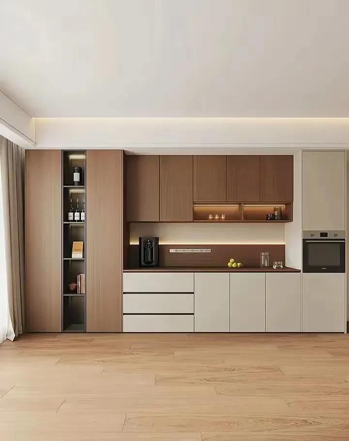 2025年必选上窄下宽酒柜,实用体验满分! 2025一定要做这种上窄下宽的酒柜!使用感拉满 - 家居知识