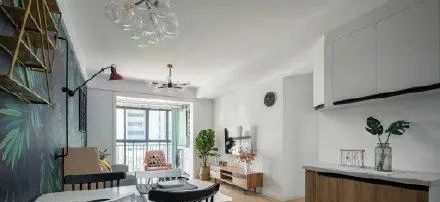 90平米北欧三房，全屋通透又明亮，客厅漂亮极了，以后买房照着装 - 家居知识