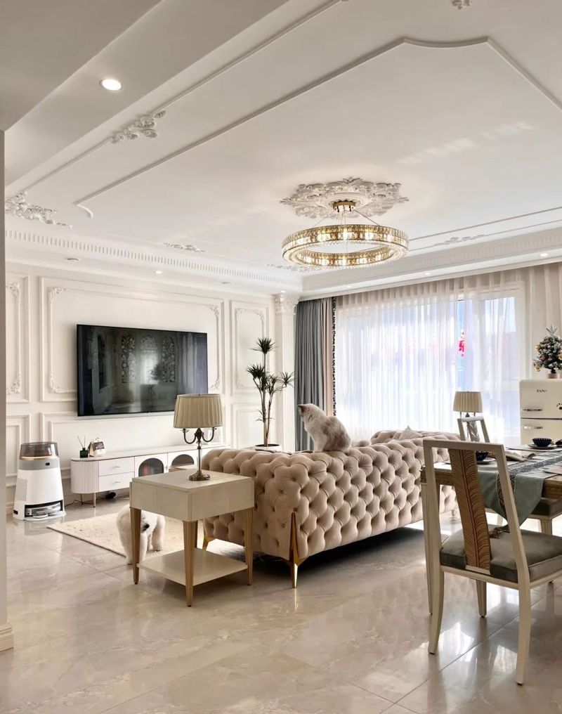 二十款 轻法式装修案例！ - 家居知识