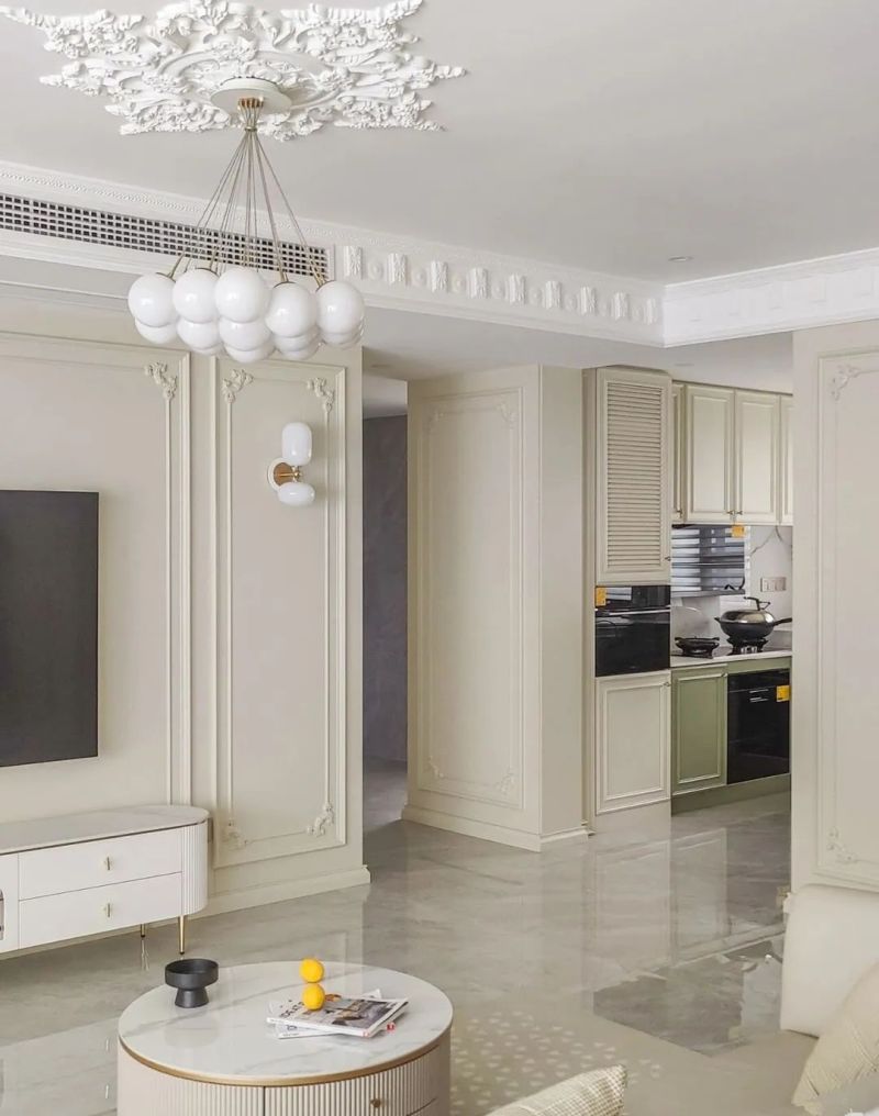 二十款 轻法式装修案例！ - 家居知识