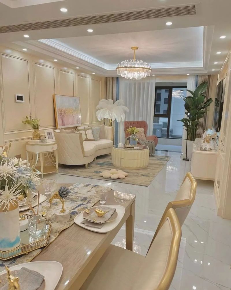 二十款 轻法式装修案例！ - 家居知识