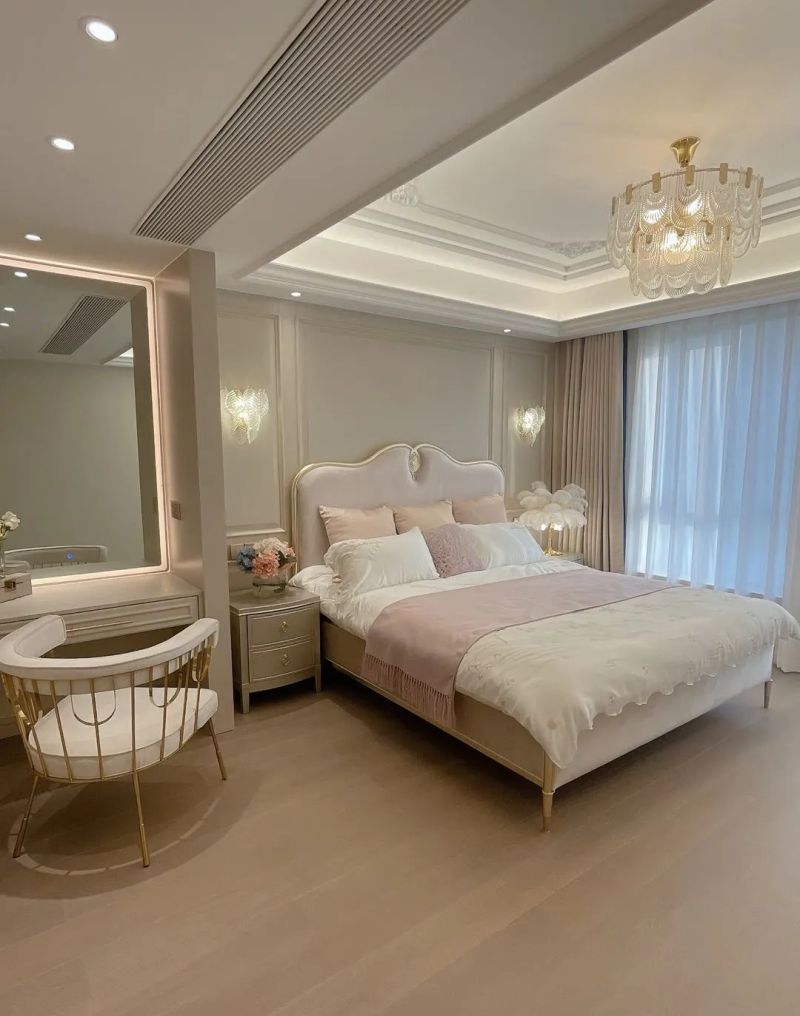 二十款 轻法式装修案例！ - 家居知识