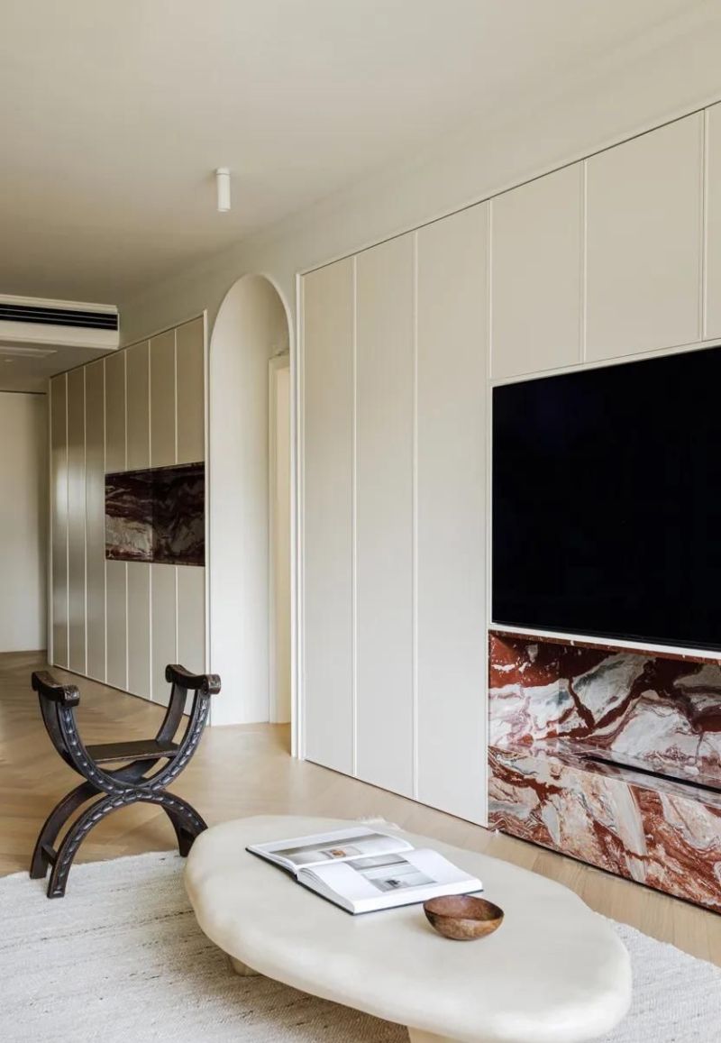 120m²极简法式,复古情调与现代审美的完美融合 谁说法式不适合普通人家!120m²极简法式,复古情调和现代审美 - 家居知识