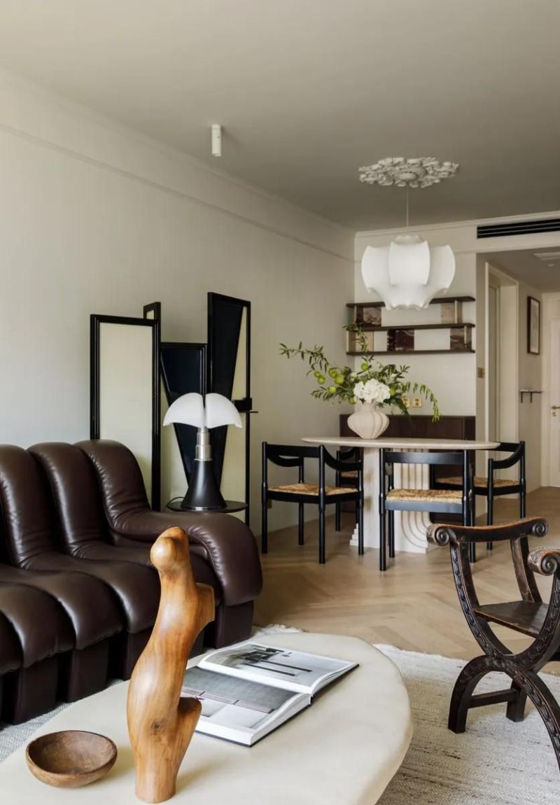 120m²极简法式,复古情调与现代审美的完美融合 谁说法式不适合普通人家!120m²极简法式,复古情调和现代审美 - 家居知识