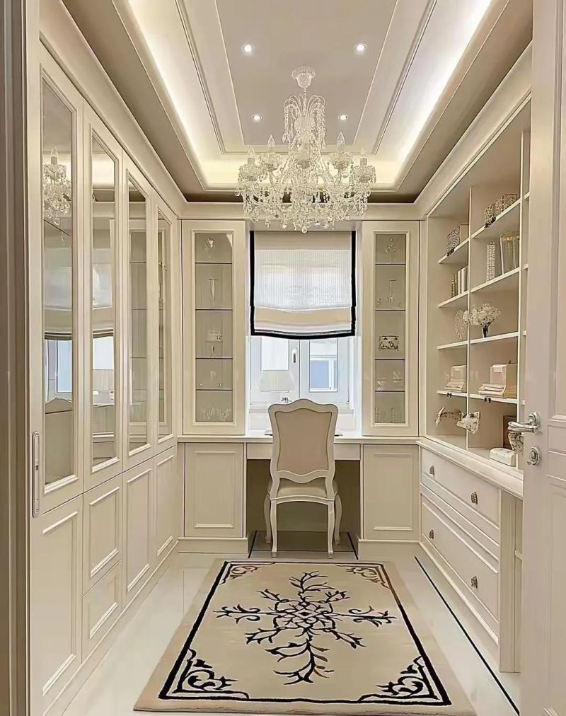 9款8平轻法式衣帽间，做梦都会甜甜 - 家居知识