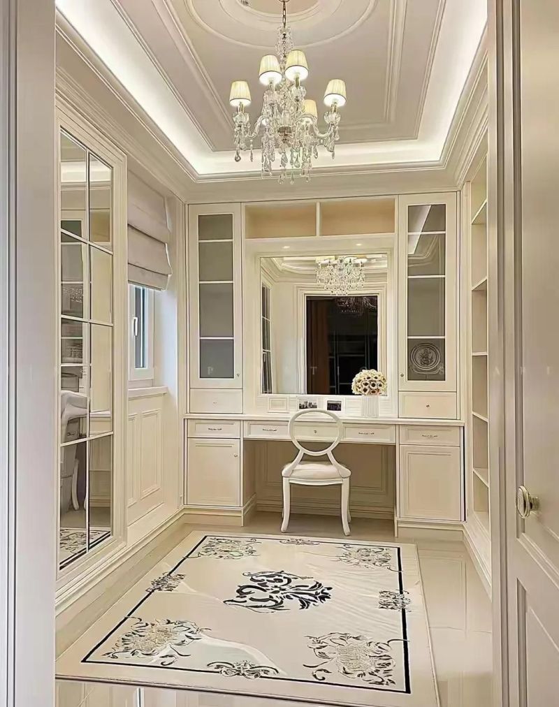 9款8平轻法式衣帽间，做梦都会甜甜 - 家居知识