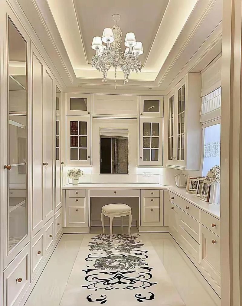 9款8平轻法式衣帽间，做梦都会甜甜 - 家居知识