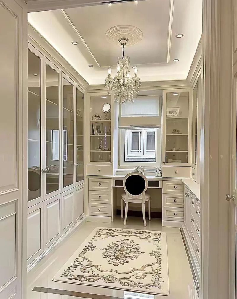 9款8平轻法式衣帽间，做梦都会甜甜 - 家居知识