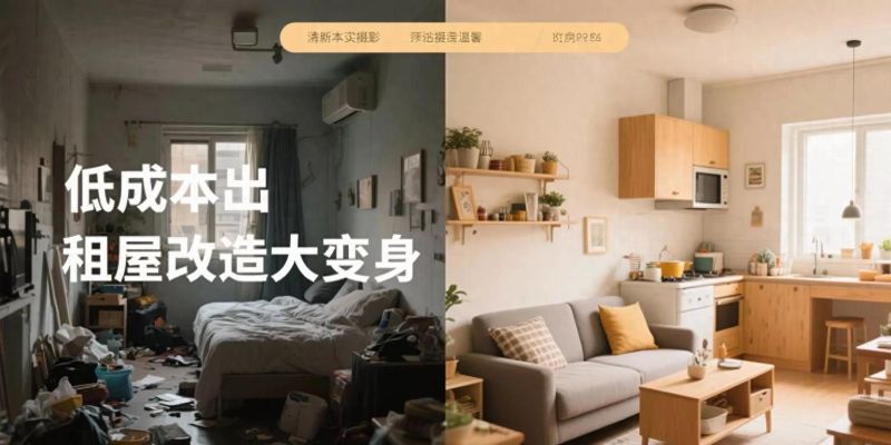 500块爆改10㎡出租屋：我用3招把垃圾堆变ins风房东看了想涨租！ - 家居知识