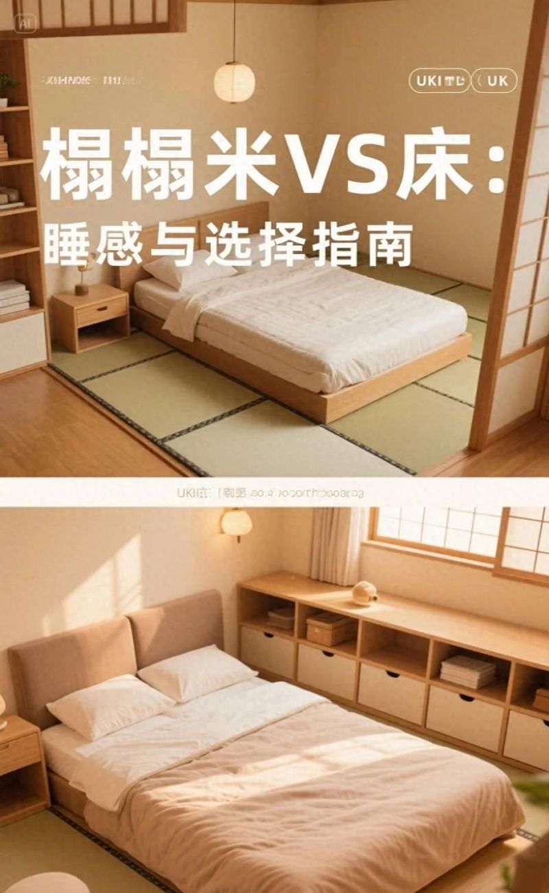 榻榻米VS床：睡感与选择指南，哪一个才是你的“理想之选”？ - 家居知识