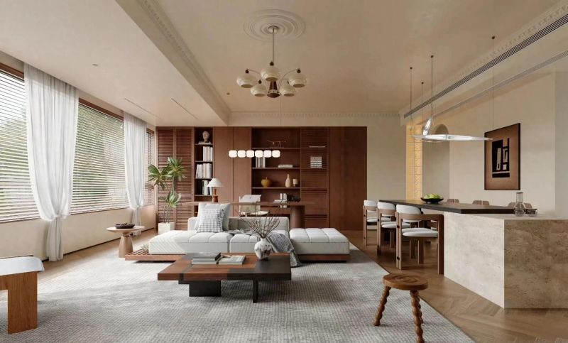 原木风家居，把自然搬进家的治愈美学