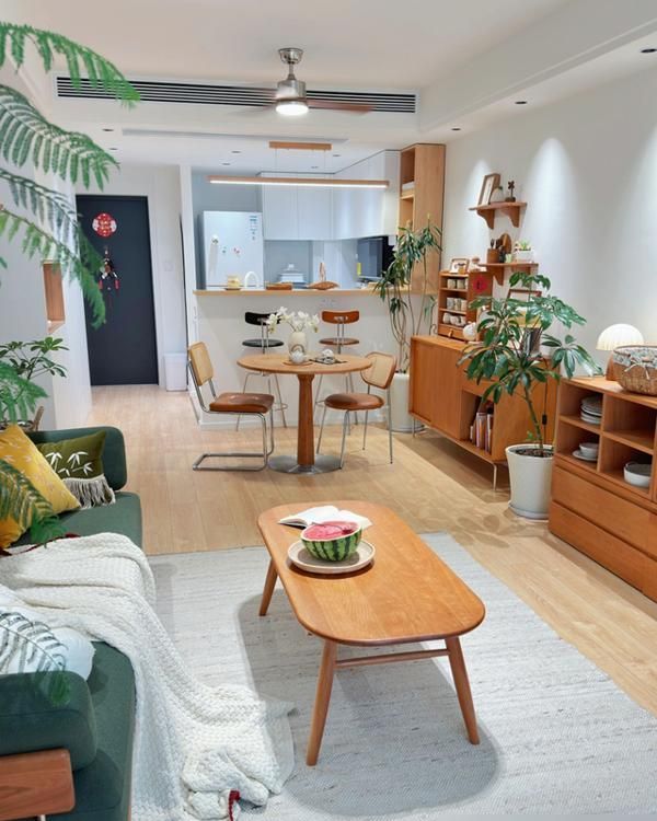 安徽一女生晒出89㎡新家，森系原木风装修，全屋布置得干净又温馨 - 家居知识