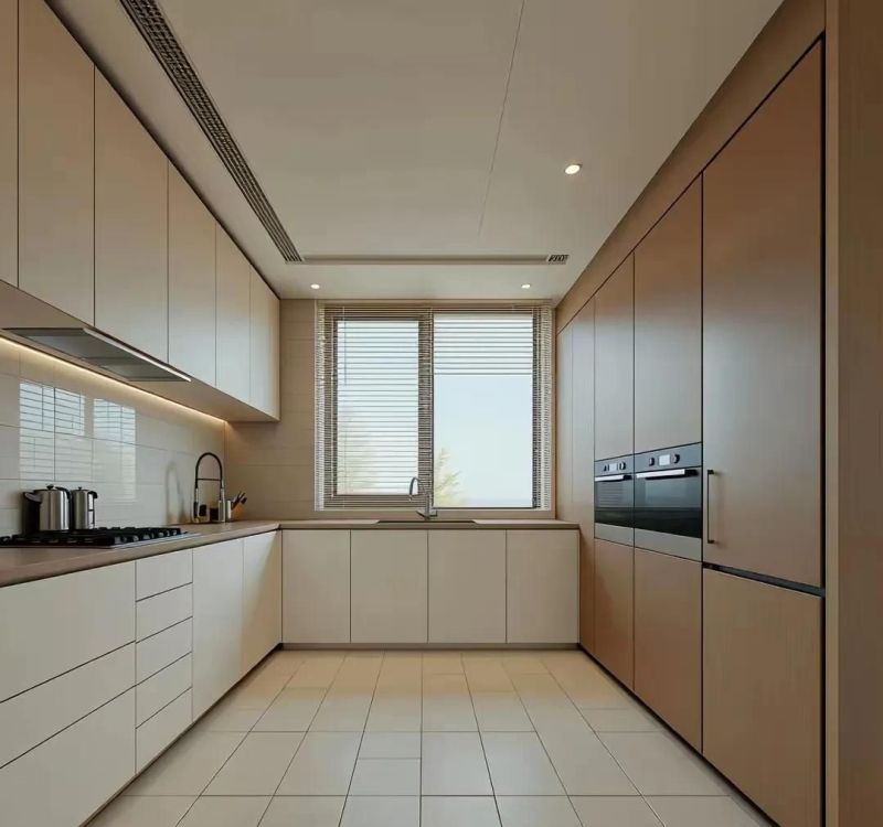 坠入了原木风的浪漫陷阱里148平，装出来的太显大，措形+悬空端景 - 家居知识