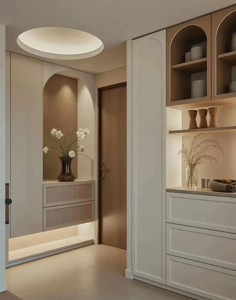 坠入了原木风的浪漫陷阱里148平，装出来的太显大，措形+悬空端景 - 家居知识