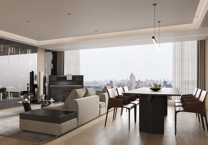 180㎡现代原木装修，满满的高级疗愈感！ - 家居知识