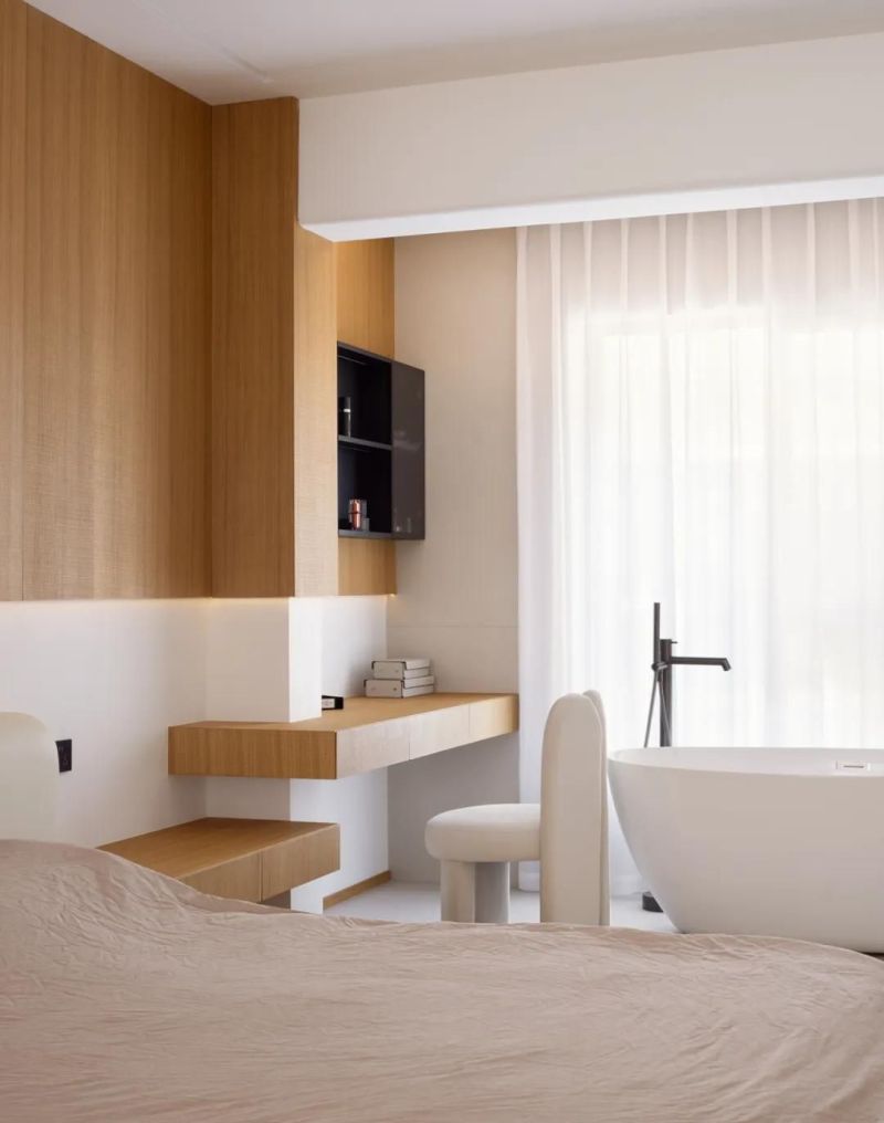 私宅设计：原木基调，让阳光在木纹里“慢下来” - 家居知识