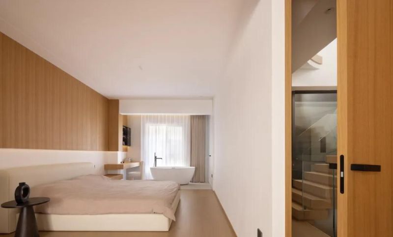 私宅设计：原木基调，让阳光在木纹里“慢下来” - 家居知识